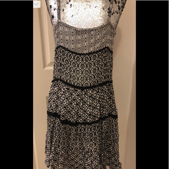 Black & White Sun Dress by Devoted - Picture 2 of 9